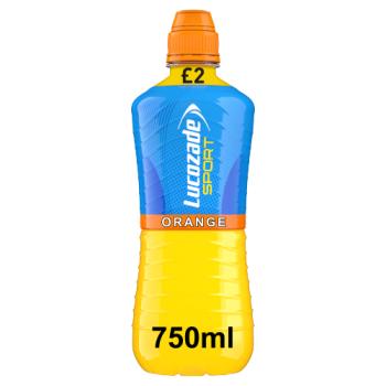 Lucozade Sport Drink Orange 750ml PMP £2