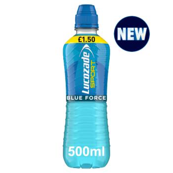 Lucozade Sport Drink Blue Force 500ml PMP £1.50