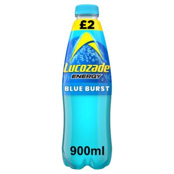 Lucozade Energy Drink Blue Burst 900ml PMP £2