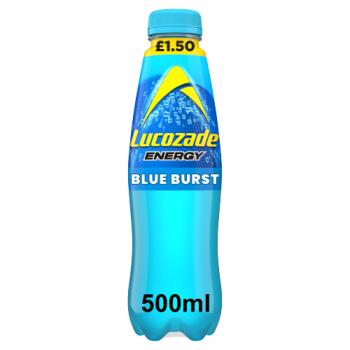 Lucozade Energy Drink Blue Burst 500ml PMP £1.50