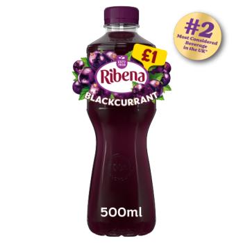 Ribena Blackcurrant Juice Drink 500ml £1 PMP