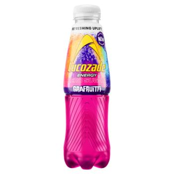 Lucozade Energy Zero Sugar Drink Grafruitti 500ml