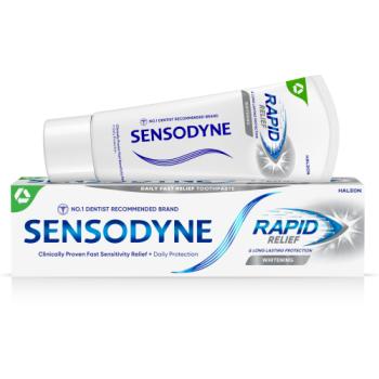 Sensodyne Rapid Relief Whitening Sensitive Toothpaste 75ml