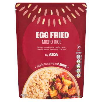 Asda Egg Fried Micro Rice 250g