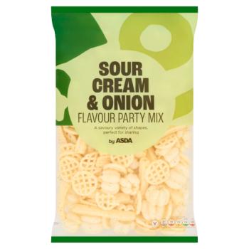 ASDA Sour Cream & Onion Flavour Party Mix 150g
