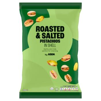 Asda Roasted & Salted Pistachios in Shell 200g