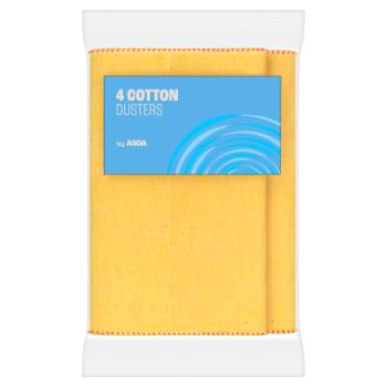 Asda 4 Cotton Dusters