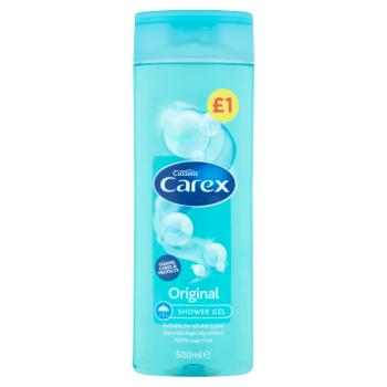 Carex Original Shower Gel 500ml PMP £1.00