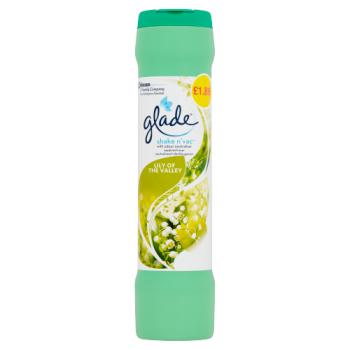 Glade Shake n' Vac Lily of the Valley 500g PMP £1.89