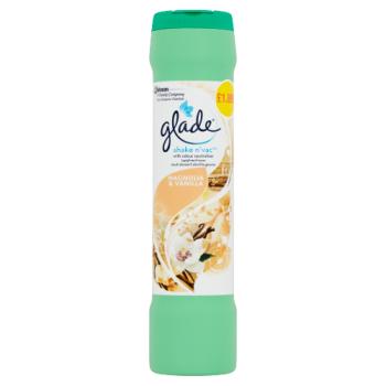 Glade Shake n' Vac Magnolia & Vanilla 500g PMP £1.89