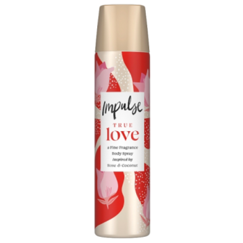 Impulse Body Spray True Love 75ml PM £1.29 