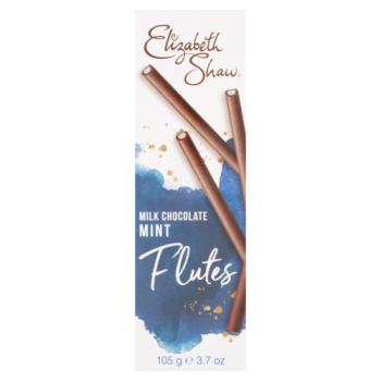 Elizabeth Shaw Milk Chocolate Mint Flutes 105g