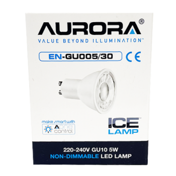 Aurora LED Ice Lamp GU10 5W Light Bulb 