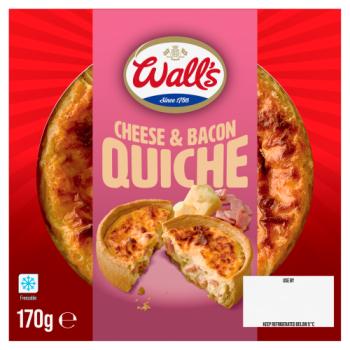 Wall's Cheese & Bacon Quiche 170g