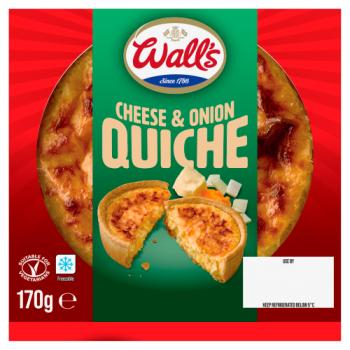 Wall's Cheese & Onion Quiche 170g