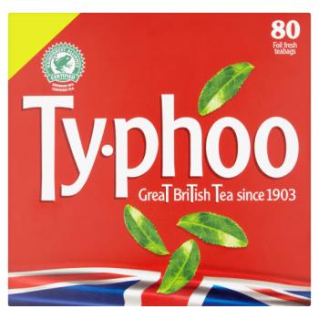 Typhoo 80 Foil Fresh Teabags 232g