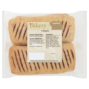 SuperValu from the Bakery 4 Panini