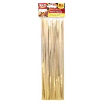 Blaze Buddy 100 BBQ Bamboo Kebab Skewers