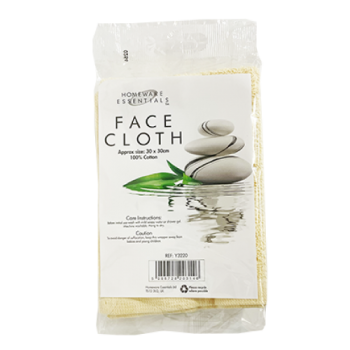 Homeware Essentials Cotton Face Cloth 