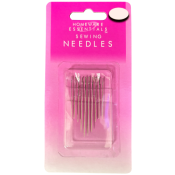 Homeware Essentials Sewing Needles 10pk 