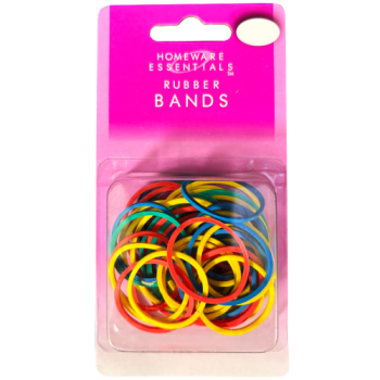 Homeware Essentials Assorted Rubber Bands 48pk 
