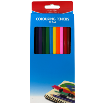 Homeware Essentials Colouring Pencils 12pk