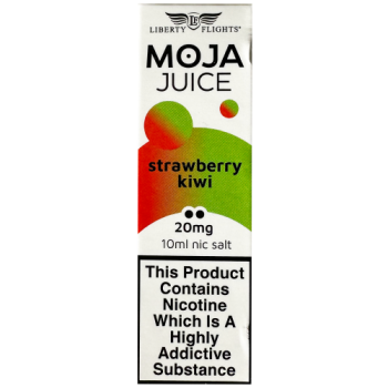 Liberty Flights Moja Juice Strawberry Kiwi E-Liquid 20mg 10ml 
