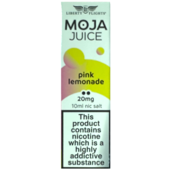 Liberty Flights Moja Juice Pink Lemonade E-Liquid 20mg 10ml 