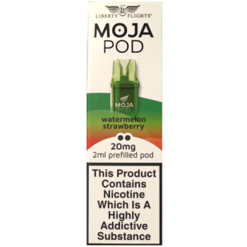 Liberty Flights Moja Pod Watermelon Strawberry Prefilled 20mg 2ml