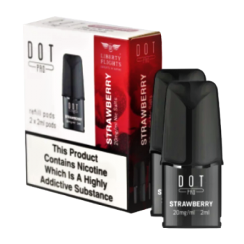Liberty Flights Dot Pro 2x2ml Refill Pods Strawberry 20mg 