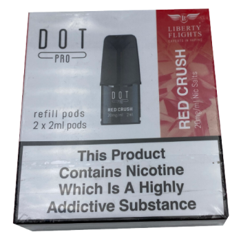Liberty Flights Dot Pro Refill Pods Red Crush 2x2ml 