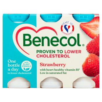 Benecol Strawberry Yogurt Drink 6 x 67.5g (405g)