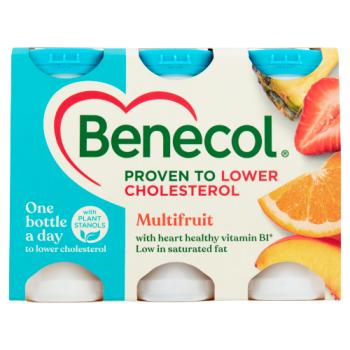 Benecol Multifruit Yogurt Drink 6 x 67.5g (405g)