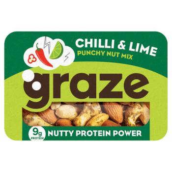 Graze Chilli & Lime Protein Nut Mix