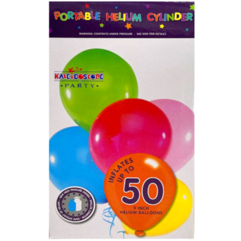 Kaleidoscope Party Portable Helium Cylinder 