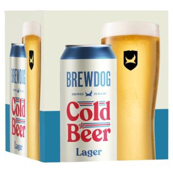 BrewDog Cold Beer Lager 4 x 440ml