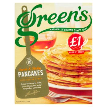 Greens Golden Syrup Pancake Mix Pm&#163;