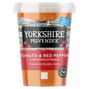 Yorkshire Provender Tomato & Red Pepper with Wensleydale 560g