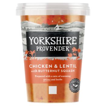 Yorkshire Provender Chicken & Lentil with Butternut Squash 560g