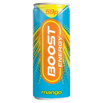 Boost Energy Mango 250ml PM 59p