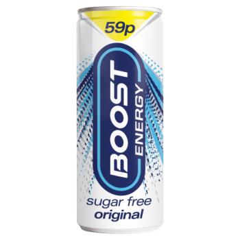 Boost Energy Sugar Free Original 250ml PM 59p