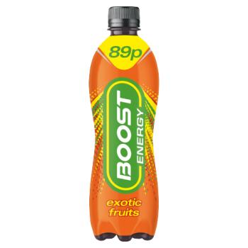 Boost Energy Exotic Fruits 500ml