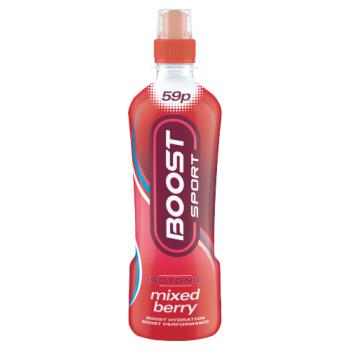Boost Sport Isotonic Mixed Berry 500ml PM 59p