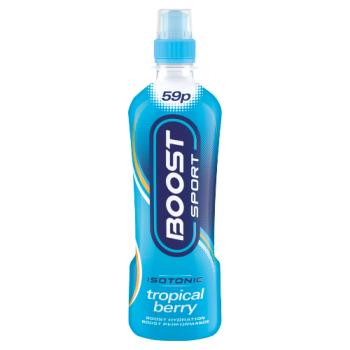 Boost Sport Isotonic Tropical Berry 500ml PM 59p