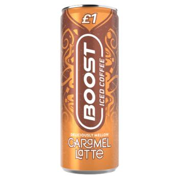 Boost Iced Coffee Caramel Latte 250ml