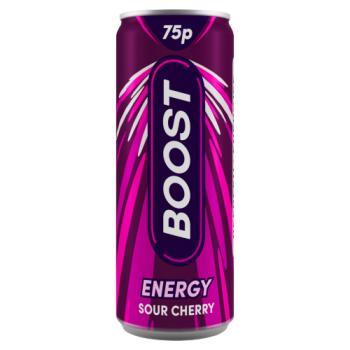 Boost Energy Sour Cherry 250ml