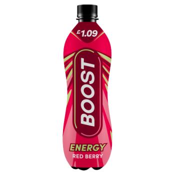 Boost Energy Red Berry 500ml