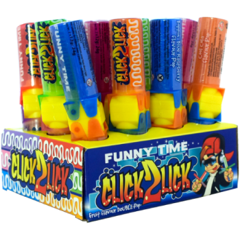 Click 2 Lick Fruit Flavour Double Pop 24g (Flavour May Vary)