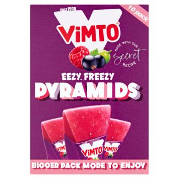Vimto Eezy Freezy Pyramids 10 x 62ml (620ml)