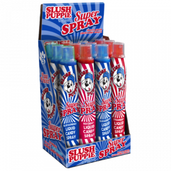 Slush Puppie Super Spray Blue Raspberry & Red Cherry Flavour 80ml (Single Bottle - Flavour May Vary) 